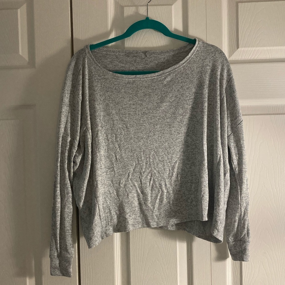Athleta grey boxy women’s XXS top